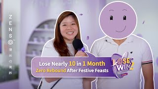 Lose Nearly 10 in 1 Month Zero Rebound After Festive Feasts