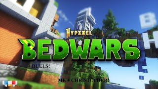 Playing Hypixel Bedwars and Duels!