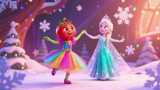 🍅👑 Tomato Princess Dance 2 | Magical Kids Song & Fun Dance Adventure 🎶