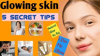 Glowing Skin Tips In Hindi |Natural Glow Ka Secret ✨