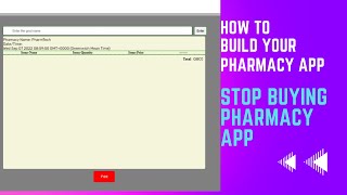 Pharmacy web application for beginners app part2