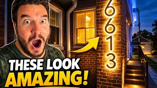 How To Install Lighted Address Numbers  | Solar Powered |