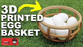 3d Printable Egg Bowl - 3D printed on Tevo Tornado 3D printer
