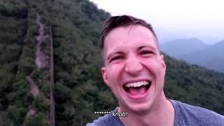 SNEAKING ONTO THE GREAT WALL OF CHINA