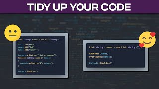 Learn how to keep your well structured | C# Tip 2