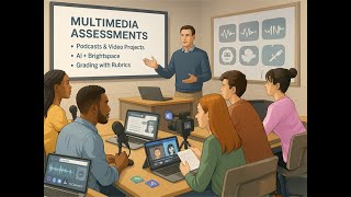 Incorporating Generative AI into Multimedia Assessments
