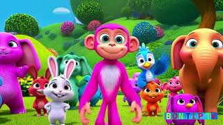 Pink Monkey Dance | Fun Kids Dance Music for Toddlers!