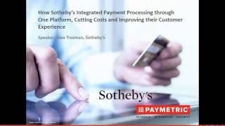 Integrated ERP Ecommerce Payment Solution for Sotheby's: Paymeytric