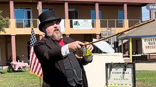 Have Gun Will Travel Old West Re-enactment Shows - Doctor Pikes Johnson  10-05-2024
