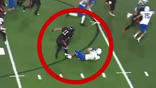 Lance Eubanks LB #11 - Class of 2024 - Stillwater VS Norman - Broadcast Footage