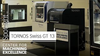 CME Machine Spotlight - TORNOS Swiss GT 13