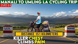 Mahe to Upshi: Killer Climbs & Chest Pain Scare | Ladakh Cycling Day 14