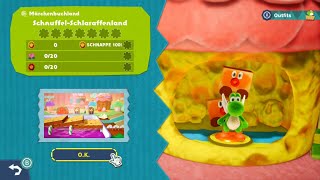 Yoshis Crafted World - Schnuffel Schlaraffenland   Blumen und rote Münzen