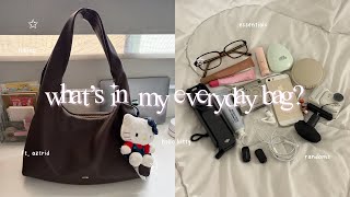 what’s in my everyday/uni bag✨👜ft. aztrid, essentials, tech and many more