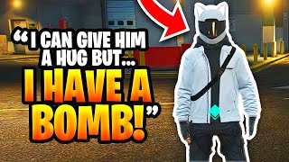 YUNO HAS A BOMB IF HE HUGS PEREZ - NoPixel 4.0 - GTA RP - Achez Perez