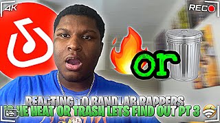 REACTING TO A BANDLAB RAPPER IS HE HEAT OR TRASH LETS FIND OUT PT 3 HILARIOUS!