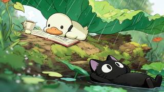 Keep looking up… that’s the secret of life. ☂️ Cozy Rain Lo-fi Jazz for Study, Focus