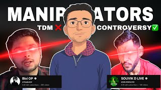 @TheBixiOP & @SOUVIKDLIVE1 Tdm controversy  both manipulating audience? | Both exposed 🤬 #bgmi