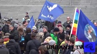 EnDgAmE: Keine Deutsche Beteiligung am Krieg in Syrien! Demo 12.12.2015 (Teil 1/3 - Washingtonplatz)