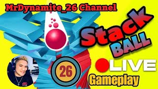 🏀 LETS PLAY STACK BALL 3D LIVE 🏀#shorts #stackball #shortsfeed #shortlive #satisfying  #asmr