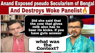 Anand Ranganathan Destroyed Woke Panelist 🔥 Indic Spark