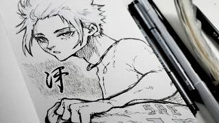 How to Draw Sae Itoshi Step by Step