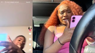 REACTING TO MY SUBSCRIBERS TIKTOKS PT 2 😱HE THINKS HES GANGSTERRR !! 🤬