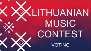 Voting of the Grand Final of LITHUANIAN MUSIC CONTEST