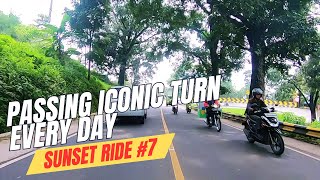 Sunset Ride: Puncak - Cianjur #7 | Pure Road Ambience, No Talking