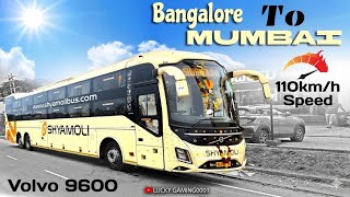​🚌 Volvo 9600 Multi-Axle Bus Drive | Bangalore to Mumbai | Lucky Gaming 0001 Live