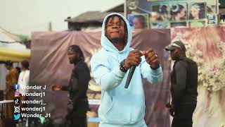 Wonder J aka Saffi Bomb live performance at Mr CJ the Real 4 years anniversary