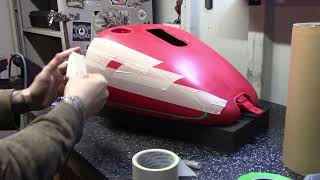 Custom Paint Guide for a Harley Davidson Motorcycle - Part 1 of 2