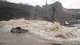 Damage to WFC Retaining Wall Storm of 6/20/12