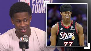 That's the type of game I live for" VJ Edgecombe Talks His Postseason Debut | April 15, 2026