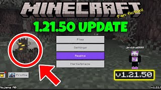 MINECRAFT POCKET EDITION NEW UPDATE 1.21.50 🤑 || MCPE NEW UPDATE RELEASE DATE..?