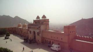 Amber Fort courtyard in Jaipur, India