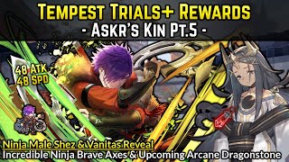 Ninja Male Shez & Rearmed Vanitas? (Inheritable Ninja Chakrams+) | Tempest Trials+ Askr's Kin Pt.5