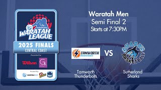LIVE 🔴 - Tamworth Thunderbolts v Sutherland Sharks - WM SF - 2025