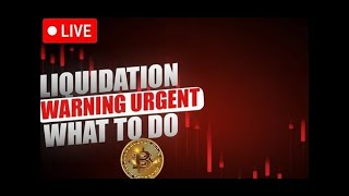 EMERGENCY LIVE | Massive Liquidation , What to do now?