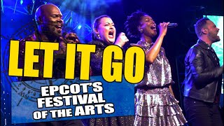 'Let It Go' - Ashley, Kissy, Josh & Michael at EPCOT's Festival of the Arts 2022 I WDW