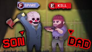 Playing As A KILLER CLOWN & His HUNTER! | The Happyhills Homicide 2