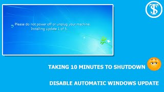 How to disable automatic windows update