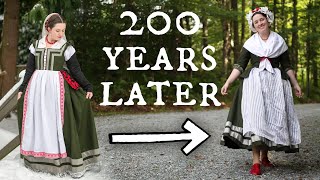 Time Traveling Dress: converting from Renaissance to Georgian!