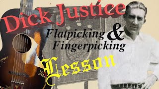 Dick Justice Old-Time Guitar Lesson - Henry Lee