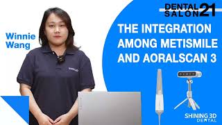 Integration between Metismile face scanner and Aoralscan 3 -ADAE Dental Store