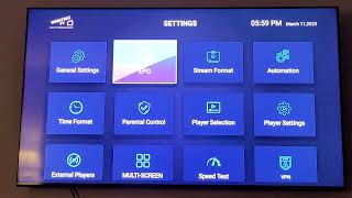 EPG not loading