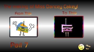 The making of Miss Dancey Cakey - for Iclone - Part 7
