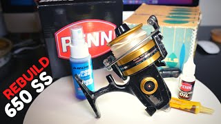 PENN 650 SS: Cleaning & Repairing an OLD Spinner