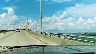 Last time over old Corpus Christi Harbor bridge before closing. 