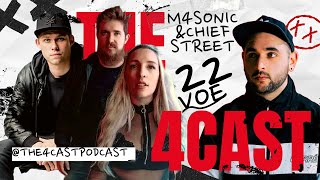 THE 4CAST EP22: Guest Interview with V O E - Tom's $10,000 Snare Sample, Tour Life and V O E's Story